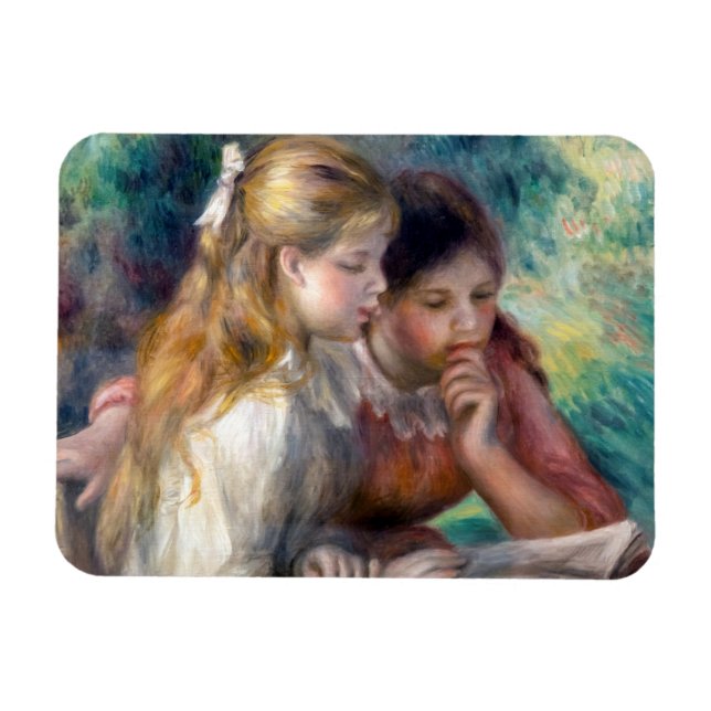 Ímã Pierre-Auguste Renoir - A Leitura (Horizontal)