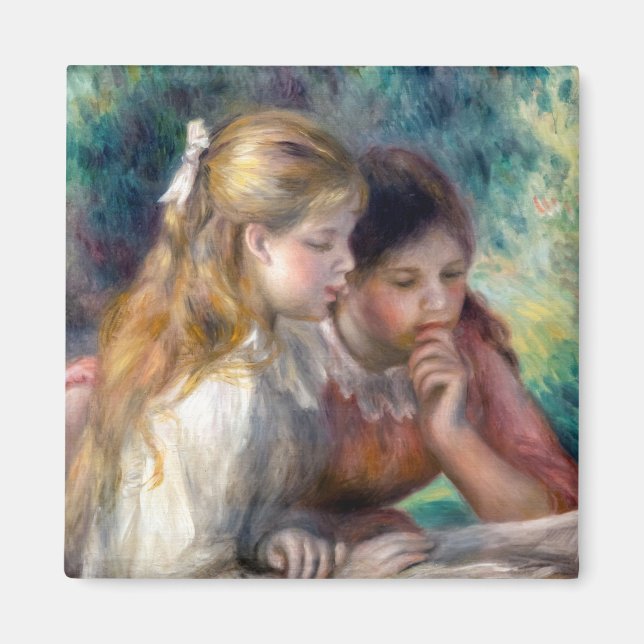 Imã Pierre-Auguste Renoir - A Leitura (Frente)