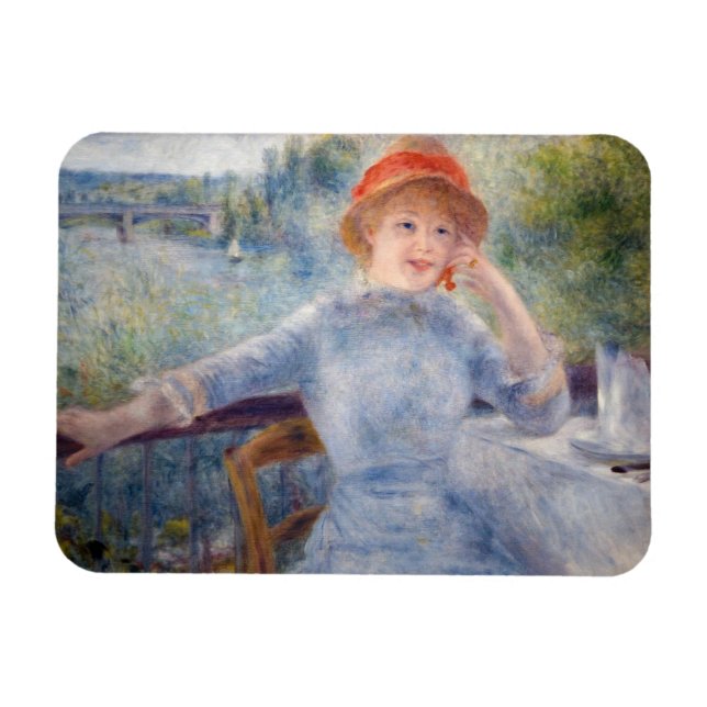 Ímã Pierre Auguste Renoir - Alphonsine Fournaise (Horizontal)
