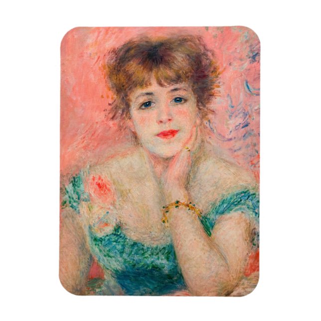 Ímã Pierre-Auguste Renoir - Atriz Jeanne Samary (Vertical)