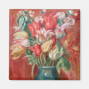 Imã Pierre-Auguste Renoir - Buquê de Tulipas