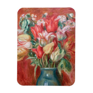 Ímã Pierre-Auguste Renoir - Buquê de Tulipas