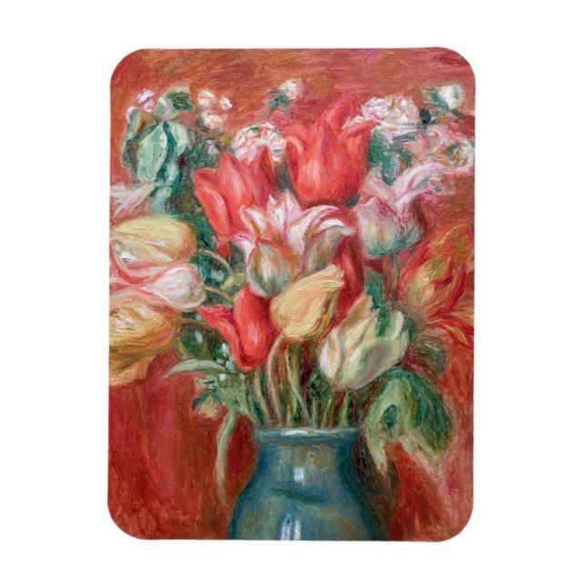 Ímã Pierre-Auguste Renoir - Buquê Tulip (Vertical)