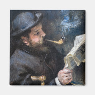 Imã Pierre-Auguste Renoir - Claude Monet Lendo