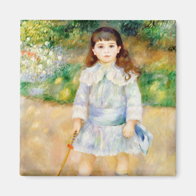 Imã Pierre-Auguste Renoir - Criança com chicote (Frente)