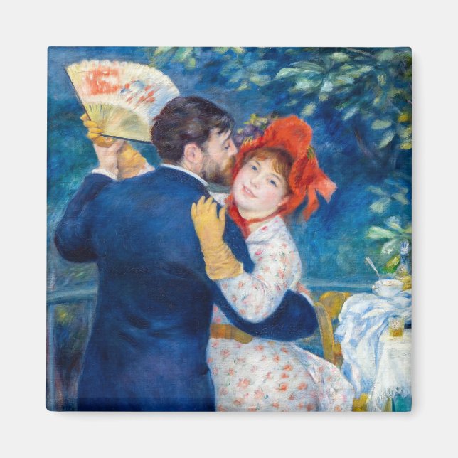 Imã Pierre-Auguste Renoir - Dança do País (Frente)