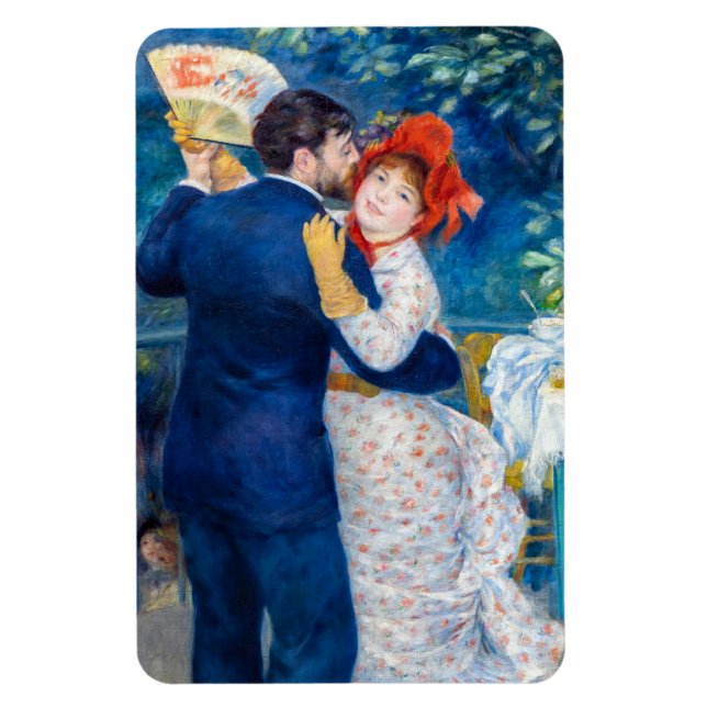 Ímã Pierre-Auguste Renoir - Dança do País (Vertical)