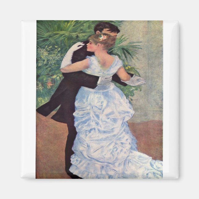 Imã Pierre Auguste Renoir Dança Na Cidade 1883 (Frente)