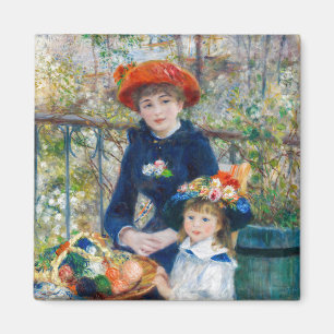 Imã Pierre-Auguste Renoir - Duas irmãs no Terraço