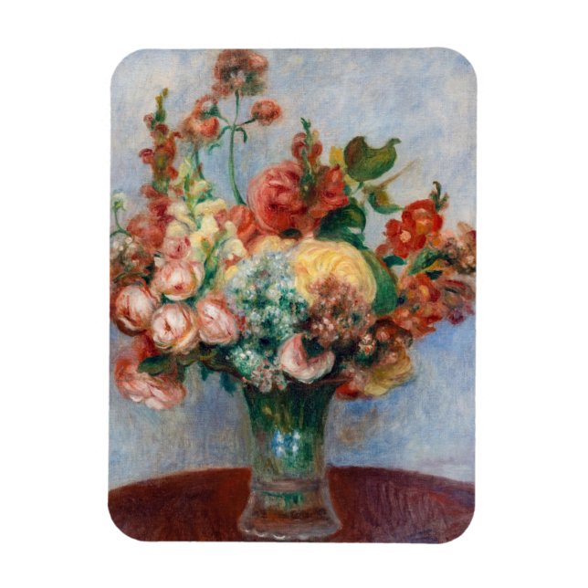 Ímã Pierre-Auguste Renoir - Flores em um Vase (Vertical)