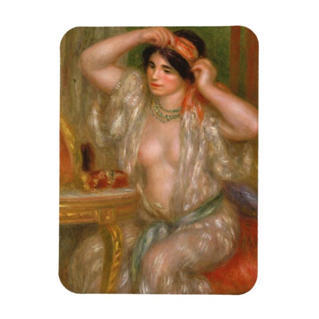 Ímã Pierre Auguste Renoir | Gabrielle do Espelho (Vertical)