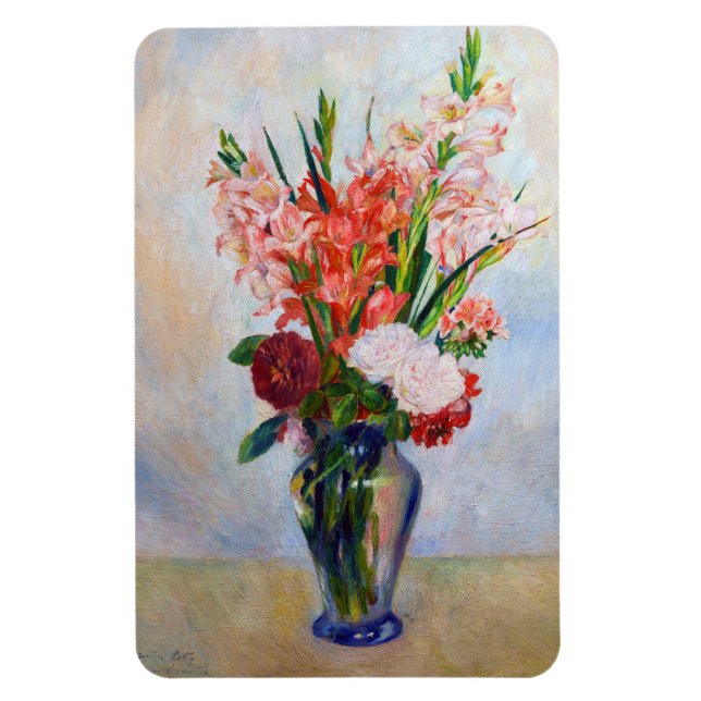 Ímã Pierre-Auguste Renoir - Gladíolos (Vertical)