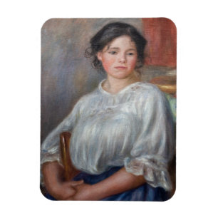 Ímã Pierre-Auguste Renoir - Jovem Mulher Sentada