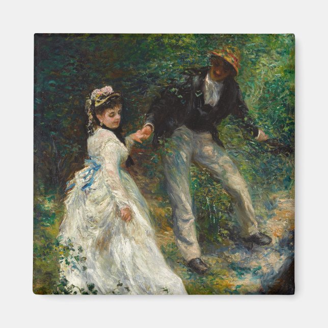 Imã Pierre-Auguste Renoir - La Promenade (Frente)