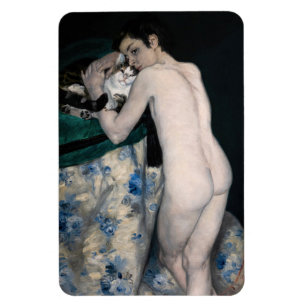 Ímã Pierre-Auguste Renoir - Menino com um Gato