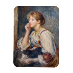 Ímã Pierre-Auguste Renoir - Mulher com Letra
