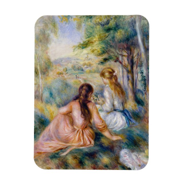 Ímã Pierre-Auguste Renoir - No Prado (Vertical)