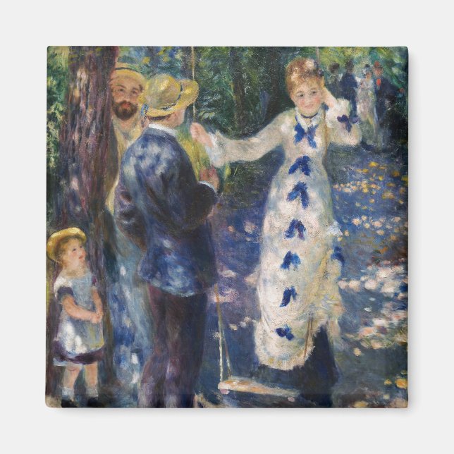 Imã Pierre-Auguste Renoir - O Balanço (Frente)