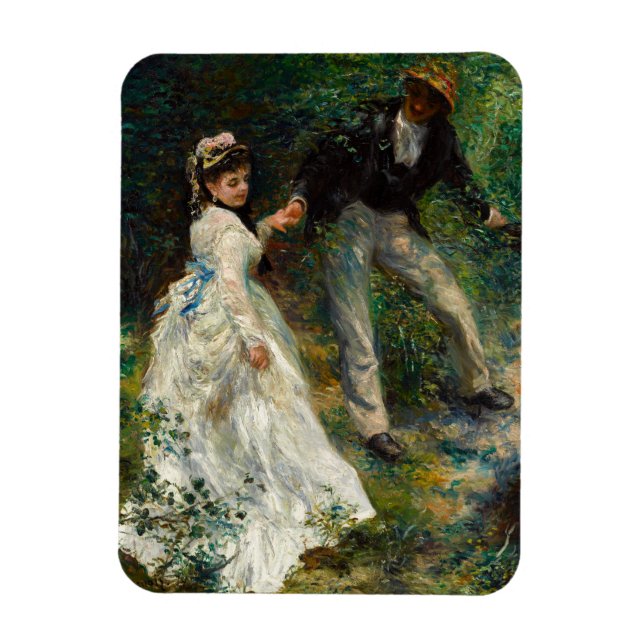 Ímã Pierre-Auguste Renoir - O Passeio (Vertical)