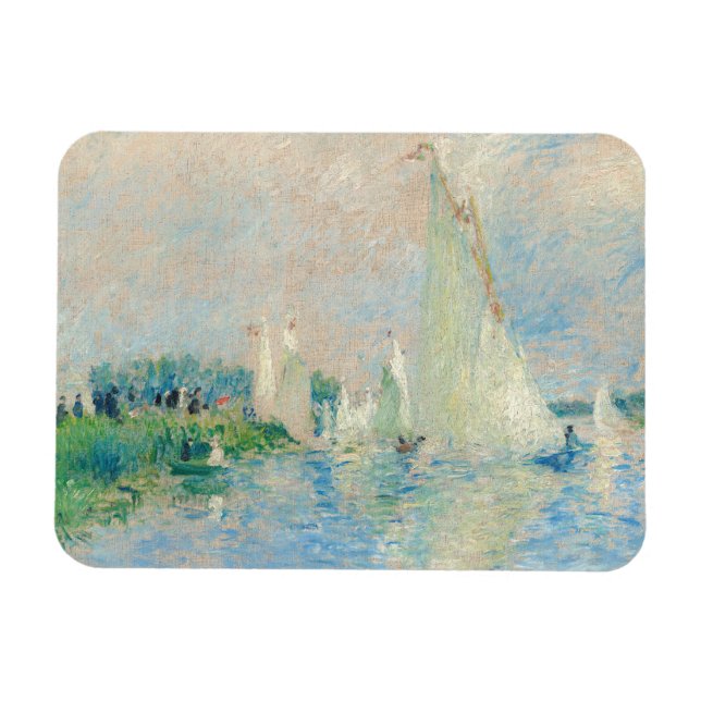 Ímã Pierre-Auguste Renoir - Regatta na Argentina (Horizontal)