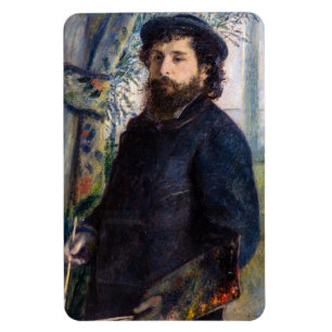Ímã Pierre Auguste Renoir - Retrato de Claude Monet