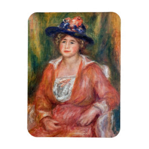 Ímã Pierre-Auguste Renoir - Retrato de Mulher Sentada
