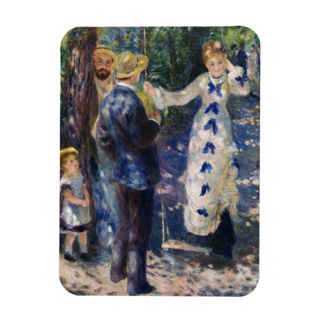 Ímã Pierre-Auguste Renoir - The Swing (Vertical)