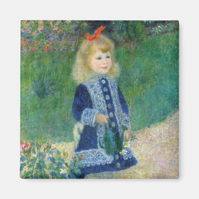 Imã Pierre-Auguste Renoir - Uma garota com uma lata de (Frente)