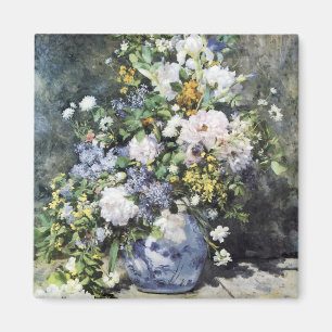Imã Pierre-Auguste Renoir Vase das flores