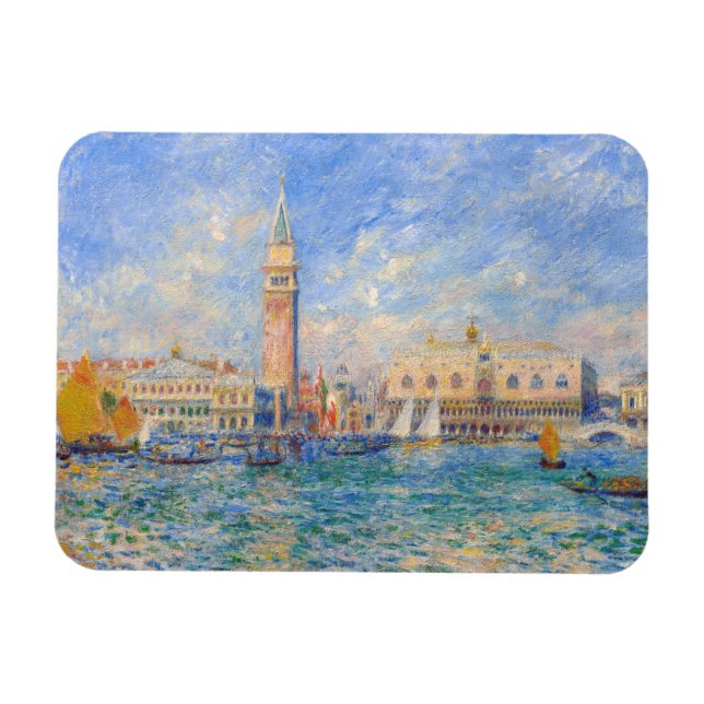 Ímã Pierre-Auguste Renoir - Veneza, Palácio do Cachorr (Horizontal)