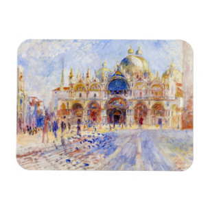 Ímã Pierre-Auguste Renoir - Veneza, Praça de São Marco