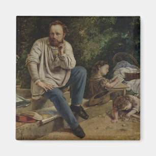 Imã Pierre Joseph Proudhon e suas crianças