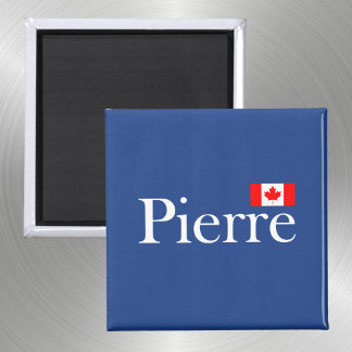 Imã Pierre Poilievre com Bandeira Oficial do Canadá Es