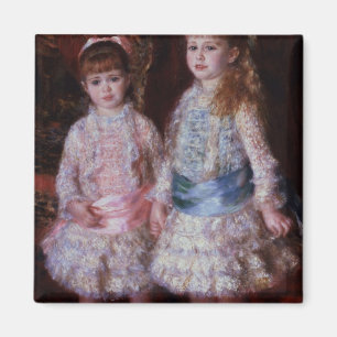 Imã Pierre um Renoir cor-de-rosa e azul