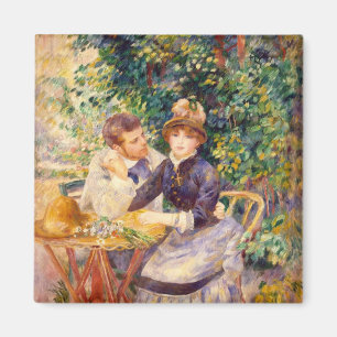 Imã Pierre um Renoir   no jardim