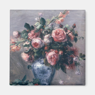 Imã Pierre um vaso de Renoir dos rosas