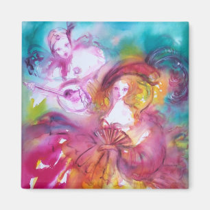 Imã PIERROT E ARLECCHINA Carnaval Veneziano,