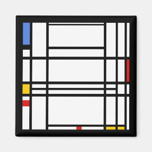 Imã Piet Mondrian, Composição 10