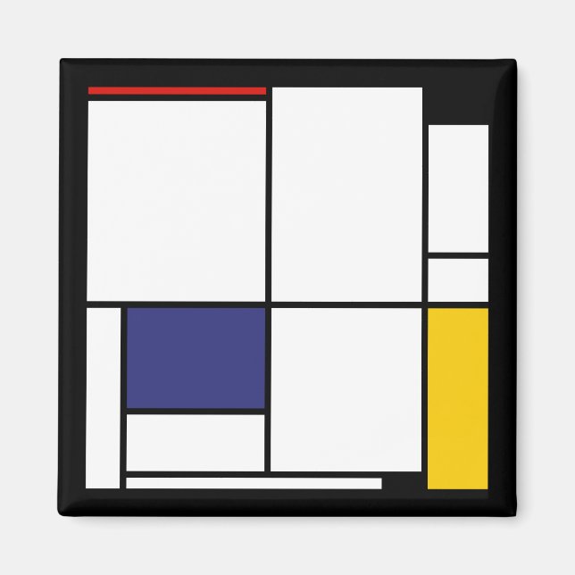 Imã Piet Mondrian, Tableau 1 (Frente)