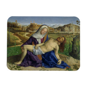 Ímã Pieta, c.1505 (óleo no painel) (posto 1996 restor)