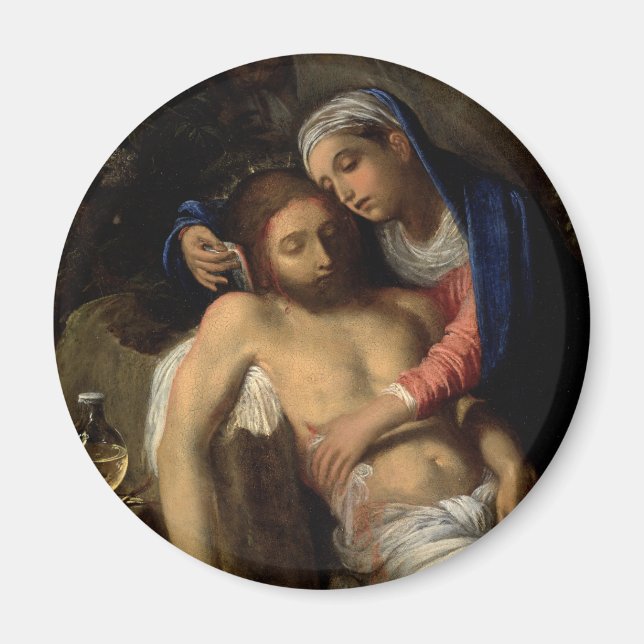 Imã Pietà (Maria e Jesus) (por Adam Elsheimer) (Frente)