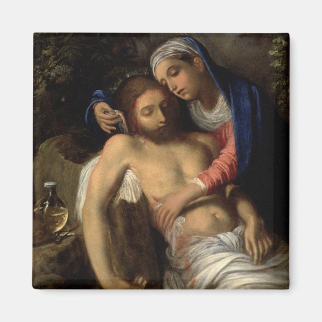 Imã Pietà (Maria e Jesus) (por Adam Elsheimer) (Frente)