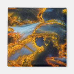 Imã Pietersite Amarelado Laranja