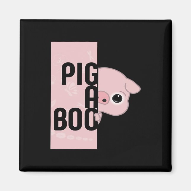 Imã Pig A Boo (Frente)