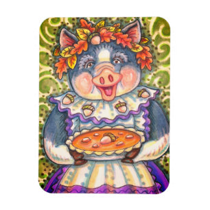 ÍMÃ PIG & ACORN PIE, THANKSGIVING MADE WITH LOVE