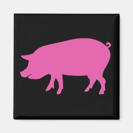 Imã Pig Silhouette