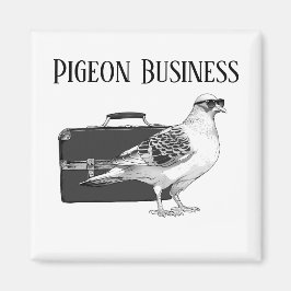 Imã Pigeon Business (sem mochila)