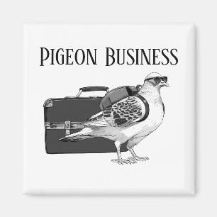Imã Pigeon Business (Versão do Backpack)
