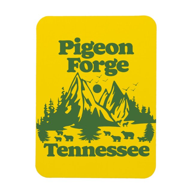 Ímã Pigeon Forge Tennessee (Vertical)