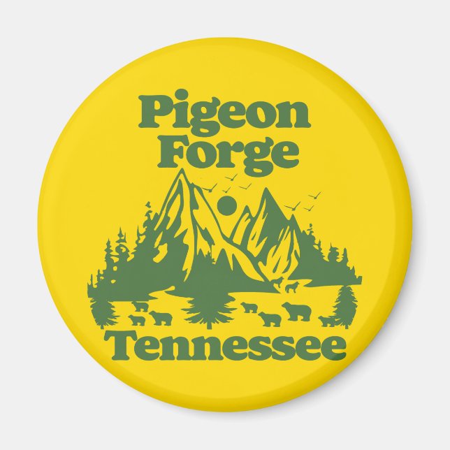 Imã Pigeon Forge Tennessee (Frente)